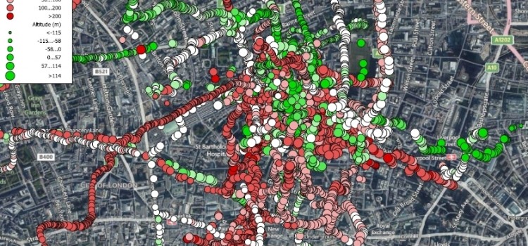 Science in the City Maps Dust Storm