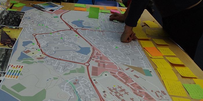 Mapping Thamesmead for Change @ the Leisure Centre