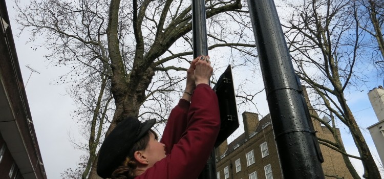 Somers Town neighbours measuring air quality come rain or shine