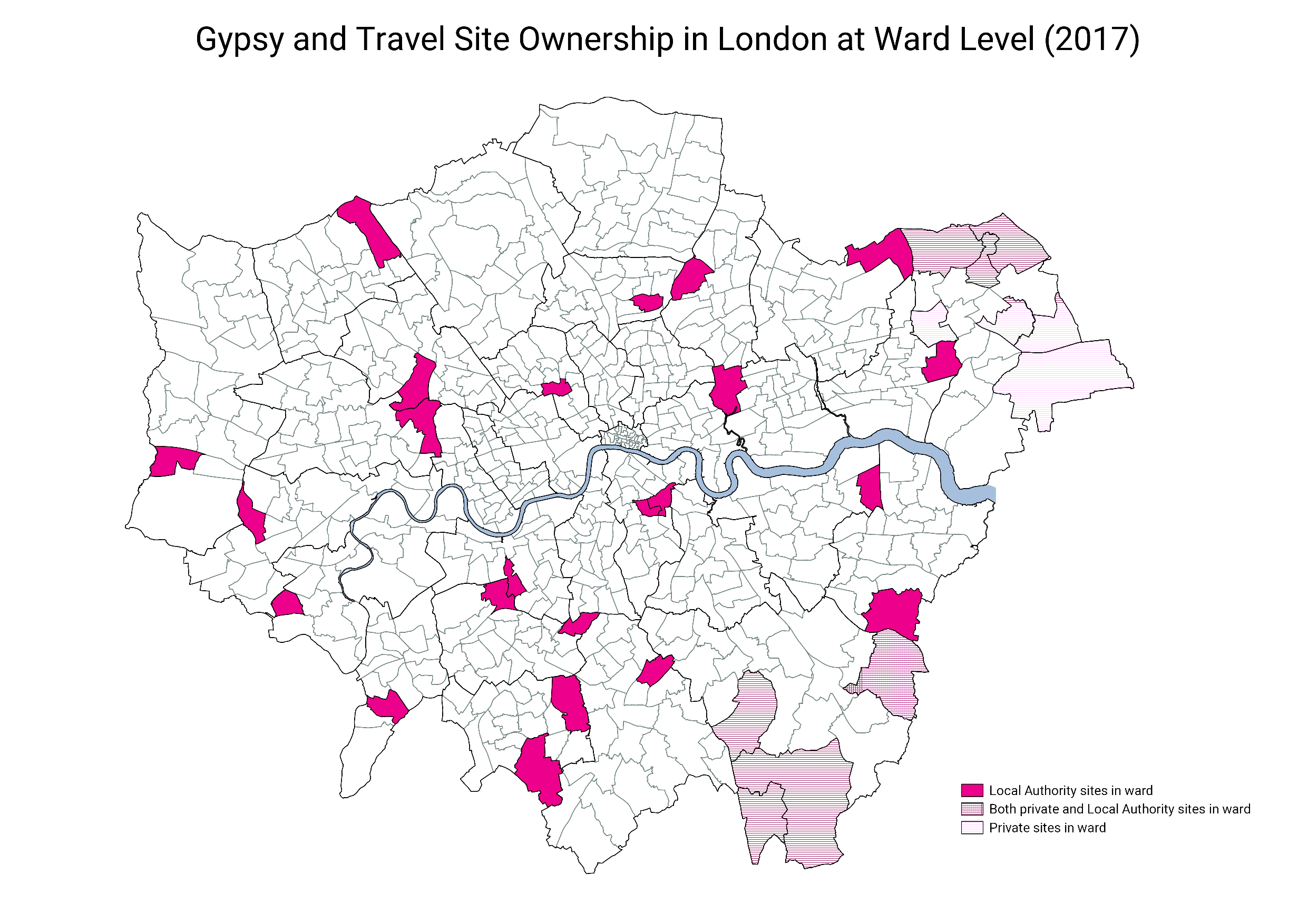 Site Ownership Ward Level | Mapping for Change